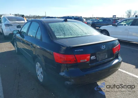 2009 Hyundai Sonata Gls из США, поврежденный, VIN 5NPET46C29H565727